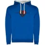 Royal blue / white