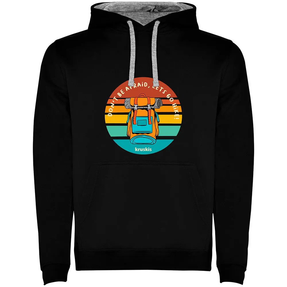Kruskis Dont Be Afraid Bicolor Kapuzenpullover Kruskis Dont Be Afraid Bicolor Kapuzenpullover
