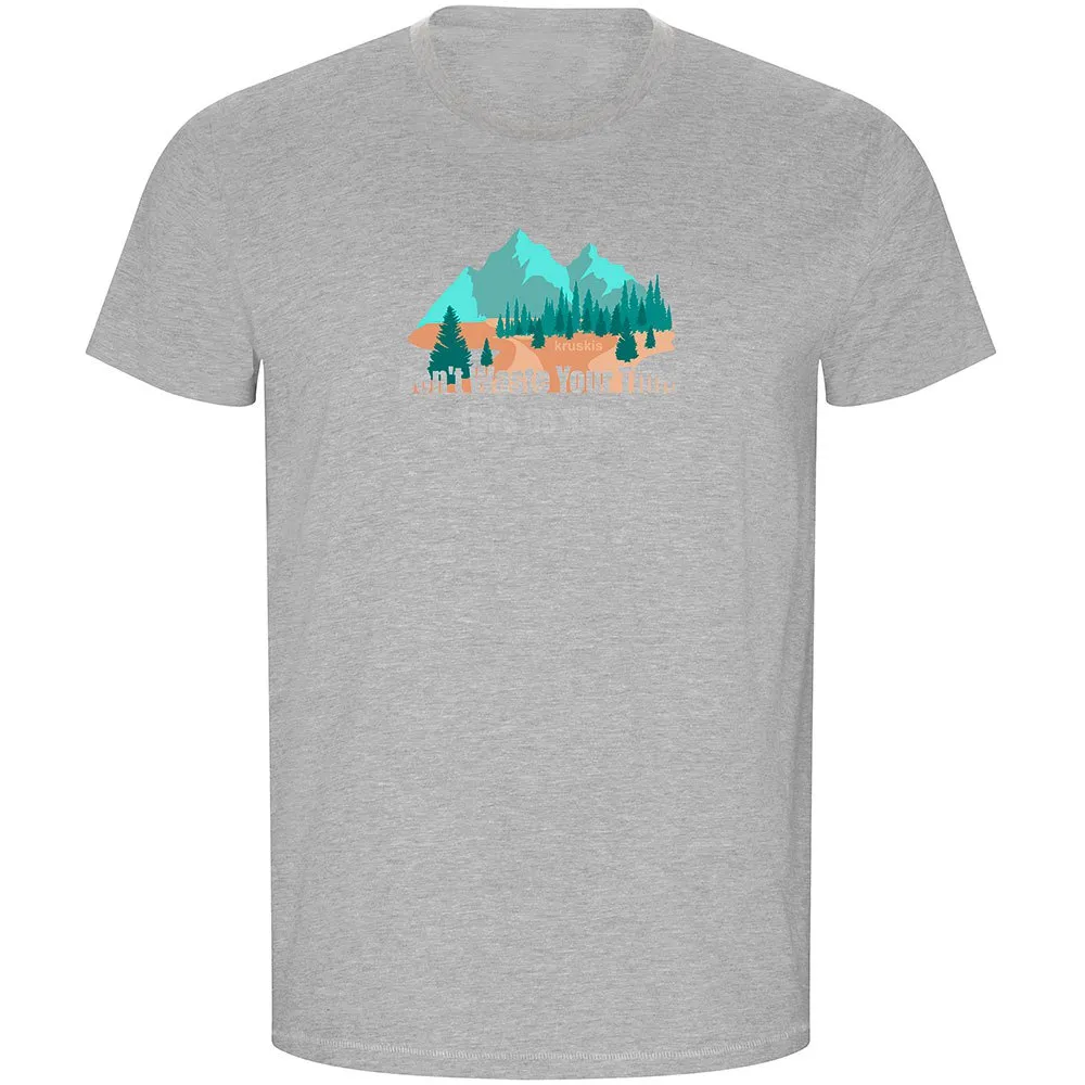 Kruskis Dont Waste Your Time Eco Kurzarm-t-shirt Kruskis Dont Waste Your Time Eco Kurzarm-t-shirt