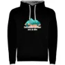 Kruskis Dont Waste Your Time Two-colour Kapuzenpullover
