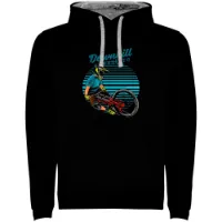 Kruskis Downhill Adventure Bicolor Kapuzenpullover Kruskis Downhill Adventure Bicolor Kapuzenpullover