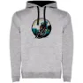 Heather grey / black