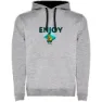 Heather grey / black