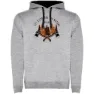 Heather grey / black