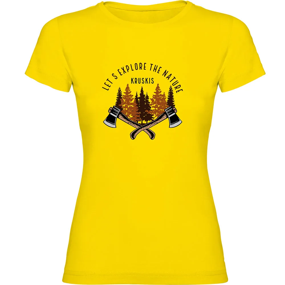 Kruskis Explore Nature Kurzarm-t-shirt Kruskis Explore Nature Kurzarm-t-shirt