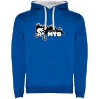 Kruskis Extreme Mtb Two-colour Kapuzenpullover Kruskis Extreme Mtb Two-colour Kapuzenpullover