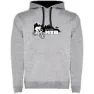 Heather grey / black