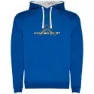 Royal blue / white
