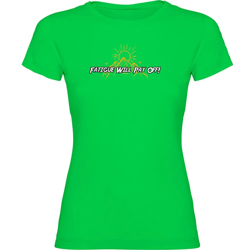 Kruskis Fatigue Will Pay Off Kurzarm-t-shirt