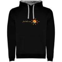 Kruskis Feel The Sun Bicolor Kapuzenpullover Kruskis Feel The Sun Bicolor Kapuzenpullover