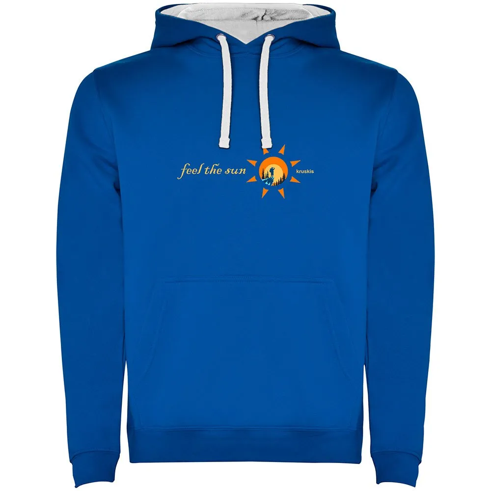 Kruskis Feel The Sun Bicolor Kapuzenpullover Kruskis Feel The Sun Bicolor Kapuzenpullover