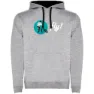 Heather grey / black
