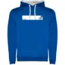 Royal blue / white
