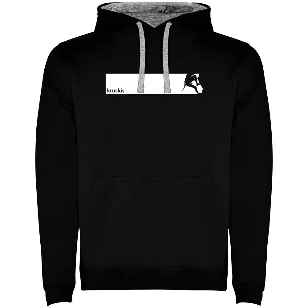 Kruskis Frame Climb Two-colour Kapuzenpullover Kruskis Frame Climb Two-colour Kapuzenpullover