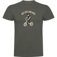 Kruskis Get Out And Bmx Kurzarm-t-shirt Kruskis Get Out And Bmx Kurzarm-t-shirt