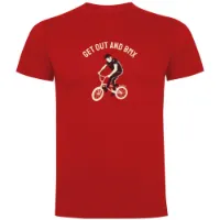 Kruskis Get Out And Bmx Kurzarm-t-shirt Kruskis Get Out And Bmx Kurzarm-t-shirt