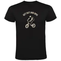 Kruskis Get Out And Bmx Kurzarm-t-shirt Kruskis Get Out And Bmx Kurzarm-t-shirt