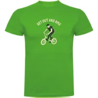 Kruskis Get Out And Bmx Kurzarm-t-shirt Kruskis Get Out And Bmx Kurzarm-t-shirt