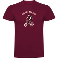 Kruskis Get Out And Bmx Kurzarm-t-shirt