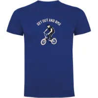 Kruskis Get Out And Bmx Kurzarm-t-shirt Kruskis Get Out And Bmx Kurzarm-t-shirt