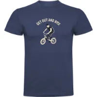 Kruskis Get Out And Bmx Kurzarm-t-shirt Kruskis Get Out And Bmx Kurzarm-t-shirt
