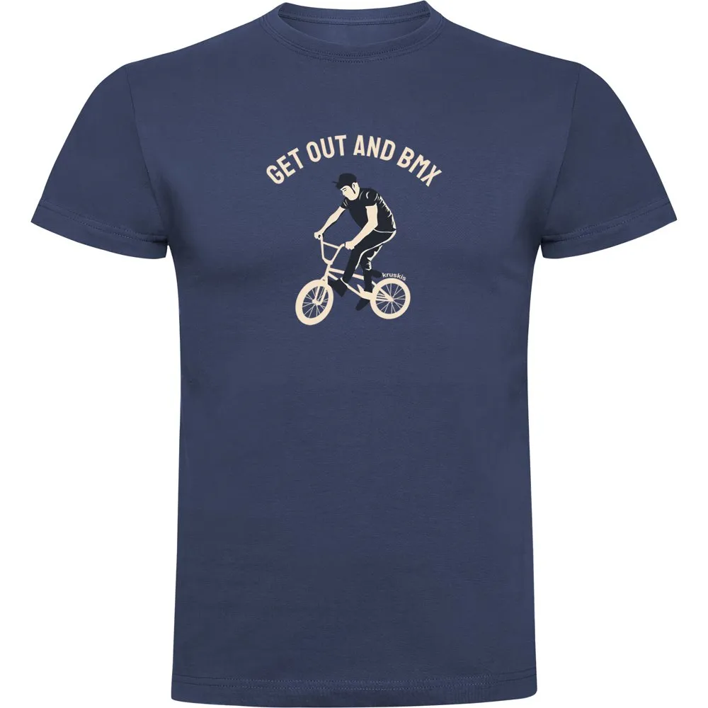 Kruskis Get Out And Bmx Kurzarm-t-shirt Kruskis Get Out And Bmx Kurzarm-t-shirt