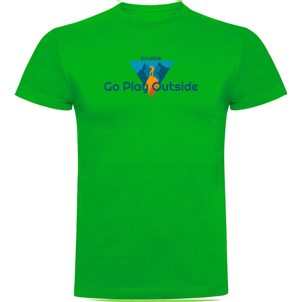 Kruskis Go Play Outside Kurzarm-t-shirt Kruskis Go Play Outside Kurzarm-t-shirt
