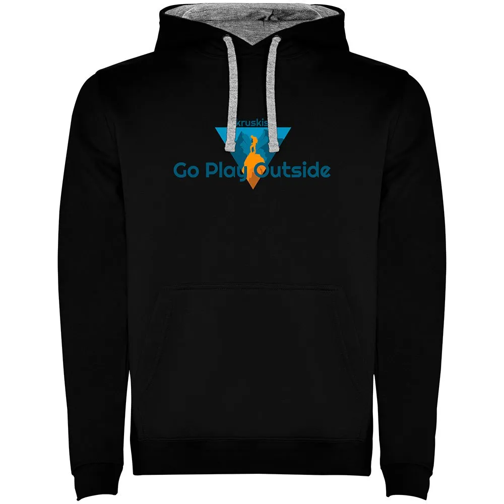 Kruskis Go Play Outside Two-colour Kapuzenpullover Kruskis Go Play Outside Two-colour Kapuzenpullover