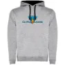 Heather grey / black