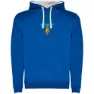 Royal blue / white