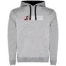 Heather grey / black