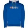 Royal blue / white