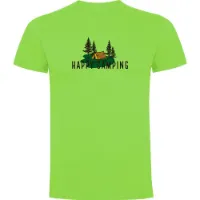 Kruskis Happy Camping Kurzarm-t-shirt Kruskis Happy Camping Kurzarm-t-shirt