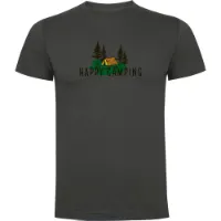 Kruskis Happy Camping Kurzarm-t-shirt Kruskis Happy Camping Kurzarm-t-shirt