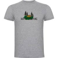 Kruskis Happy Camping Kurzarm-t-shirt Kruskis Happy Camping Kurzarm-t-shirt
