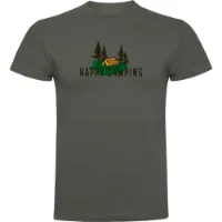 Kruskis Happy Camping Kurzarm-t-shirt Kruskis Happy Camping Kurzarm-t-shirt