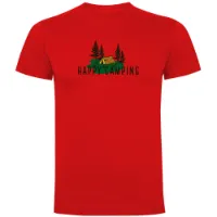 Kruskis Happy Camping Kurzarm-t-shirt Kruskis Happy Camping Kurzarm-t-shirt