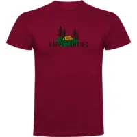 Kruskis Happy Camping Kurzarm-t-shirt Kruskis Happy Camping Kurzarm-t-shirt