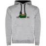 Heather grey / black