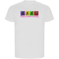 Kruskis Happy Pedal Dancing Eco Kurzarm-t-shirt Kruskis Happy Pedal Dancing Eco Kurzarm-t-shirt