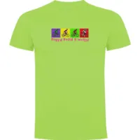 Kruskis Happy Pedal Dancing Kurzarm-t-shirt Kruskis Happy Pedal Dancing Kurzarm-t-shirt