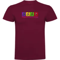Kruskis Happy Pedal Dancing Kurzarm-t-shirt