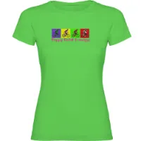 Kruskis Happy Pedal Dancing Kurzarm-t-shirt Kruskis Happy Pedal Dancing Kurzarm-t-shirt