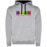 Heather grey / black