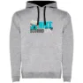 Heather grey / black