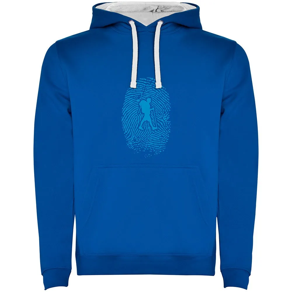Kruskis Hiker Fingerprint Two-colour Kapuzenpullover