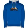 Royal blue / white