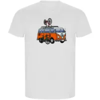 Kruskis Hippie Van Bike Eco Kurzarm-t-shirt Kruskis Hippie Van Bike Eco Kurzarm-t-shirt