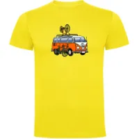 Kruskis Hippie Van Bike Kurzarm-t-shirt Kruskis Hippie Van Bike Kurzarm-t-shirt