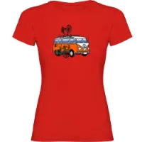 Kruskis Hippie Van Bike Kurzarm-t-shirt Kruskis Hippie Van Bike Kurzarm-t-shirt